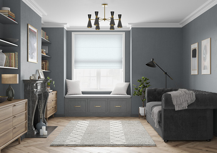 Carina, Silver - Roman Blind - Image 5